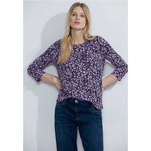 Cecil Dames Tuniekshirt met print in Blauw, Gr: M