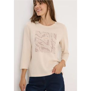 Cecil - Clear Mind FP - T-shirt - Lange Mouwen - Dames