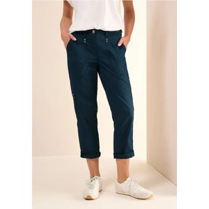 Cecil - Cargobroek - Blauw - Dames 7/8
