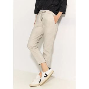 Cecil Dames 7/8-broek in casual fit in Beige, Gr: XXL