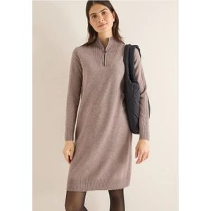 Cecil Dames Zachte jurk in Bruin, Gr: 3XL