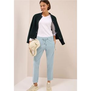 Cecil - Stijl Tracey - Cordbroek - Light mint blue - Met Rijgkoord