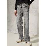 Cecil - B378331 - Damesjeans - Mid Grey Random Wash - Met Glinsterende Details