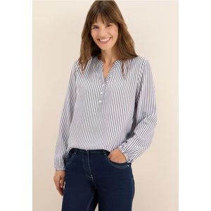 Cecil Dames Gestreepte tuniek in Rood, Gr: L