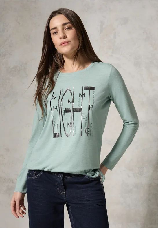 Cecil - Dames Shirt - Groen - Zacht Materiaal