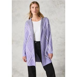Cecil - Open Vest - Paars - Dames