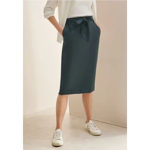 CECIL - Midirok - Blauw - Modalmix met Stretch