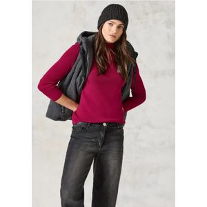 Cecil Dames Trui met structuurmix in Pink, Gr: XL