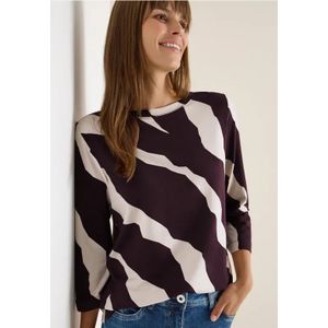 Cecil Dames Shirt met patroon in Rood, Gr: L