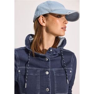 Cecil Dames Jeans blouson in Blauw, Gr: M