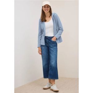 Cecil Dames Lichtgewicht jack met capuchon in Blauw, Gr: M