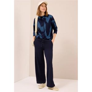 Cecil - Sweatshirt - Urban dark blue - Met Print All-over