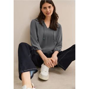 Cecil Dames Tuniek in effen kleur in Grijs, Gr: M