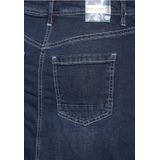CECIL - Denim Rok - Midi - Zijsplitten - 5-Pocket - Comfortabel
