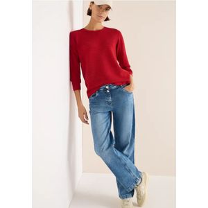 Cecil Dames Trui met structuur in Rood, Gr: L