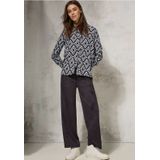 CECIL - Lange Blouse - Grafisch Patroon - Viscose