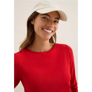 Cecil - Basic Shirt - Rood - Dames