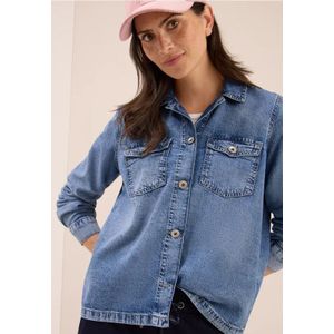 Cecil Dames Denim overhemd in Blauw, Gr: L