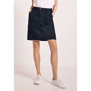 Cecil Dames Papertouch rok in Blauw, Gr: 34