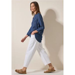 Cecil Dames Lyocell denim blouse in Blauw, Gr: L