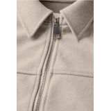 CECIL - B212559 - Tussenjas - Desert Beige Melange - Ritssluiting, Zijzakken, Afgeronde Zoom