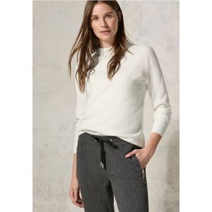 Cecil - Structuurmix Dolman-trui - Wit - Dames