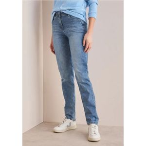 Cecil Dames Slanke jeans in Blauw, Gr: 27