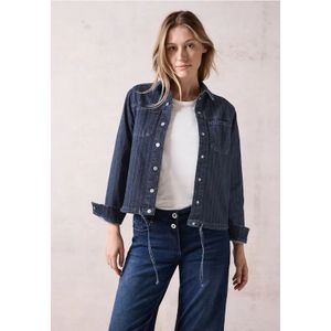 Cecil - Kort Spijkerjack - Blauw - Dames