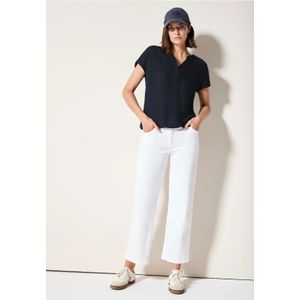 Cecil Dames Blouse in effen kleur in Blauw, Gr: M