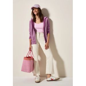 Cecil Dames Tweekleurig jack met capuchon in Pink, Gr: XS