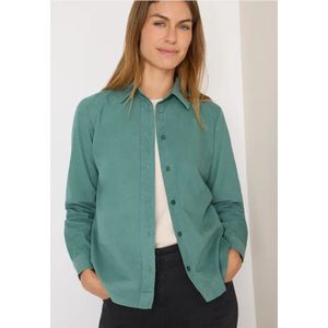 Cecil Dames Corduroy overhemd blouse in Groen, Gr: L