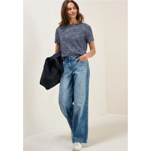 Cecil Dames Shirt met patroon in Blauw, Gr: S