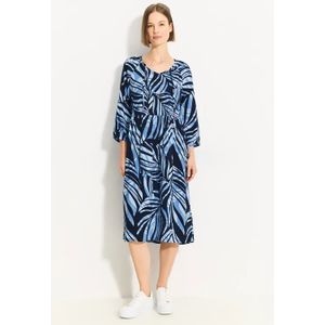 Cecil Dames Tuniekjurk met print in Blauw, Gr: XS