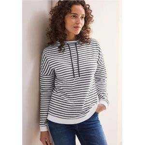 Cecil Dames Gestreept overhemd in Blauw, Gr: XL