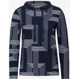 Cecil - Ottomaanse Trui - Deep Petrol - Dames - XXL