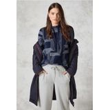 Cecil - Ottomaanse Trui - Deep Petrol - Dames - XXL