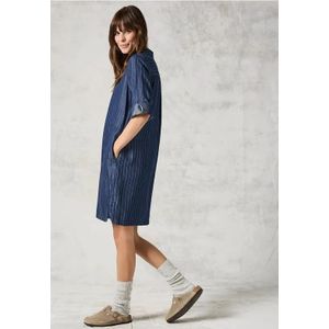 Cecil Dames Denim jurk in Blauw, Gr: XS