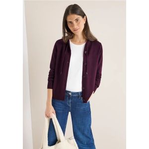 Cecil Dames Vest met capuchon in Rood, Gr: M