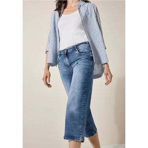 Cecil Dames 3/4 spijkerbroek in Blauw, Gr: 25