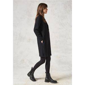 Cecil Dames Jurk met 3D-structuurpatroon in Grijs, Gr: M