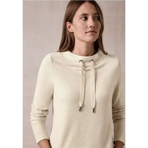 Cecil Dames Shirt met lange mouwen in Beige, Gr: XL