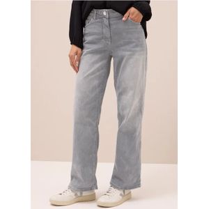 Cecil Dames Wide Legs Jeans in Grijs, Gr: 25