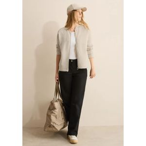 Cecil Dames Zweetblouson in Beige, Gr: S