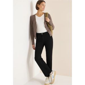 Cecil Dames Wide Legs Jeans in Zwart, Gr: 25