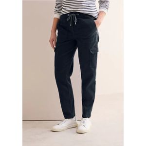 Cecil - Cargobroek - Blauw - Gewassen Look