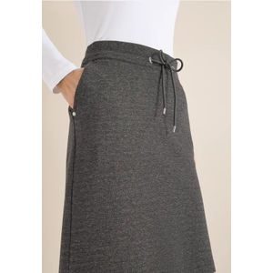 Cecil Dames Tweekleurig gemêleerd Jogg-rokje in Groen, Gr: L