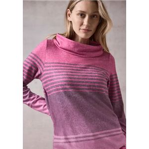 Cecil Dames Gestreept overhemd in Pink, Gr: L