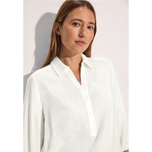 Cecil Dames Lange blouse in Wit, Gr: S