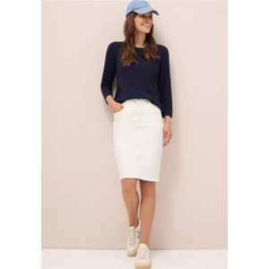 Cecil Dames Denim rok in Beige, Gr: 25