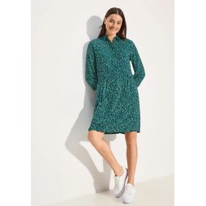 Cecil - Overhemdjurk - Groen - Viscosecomfort